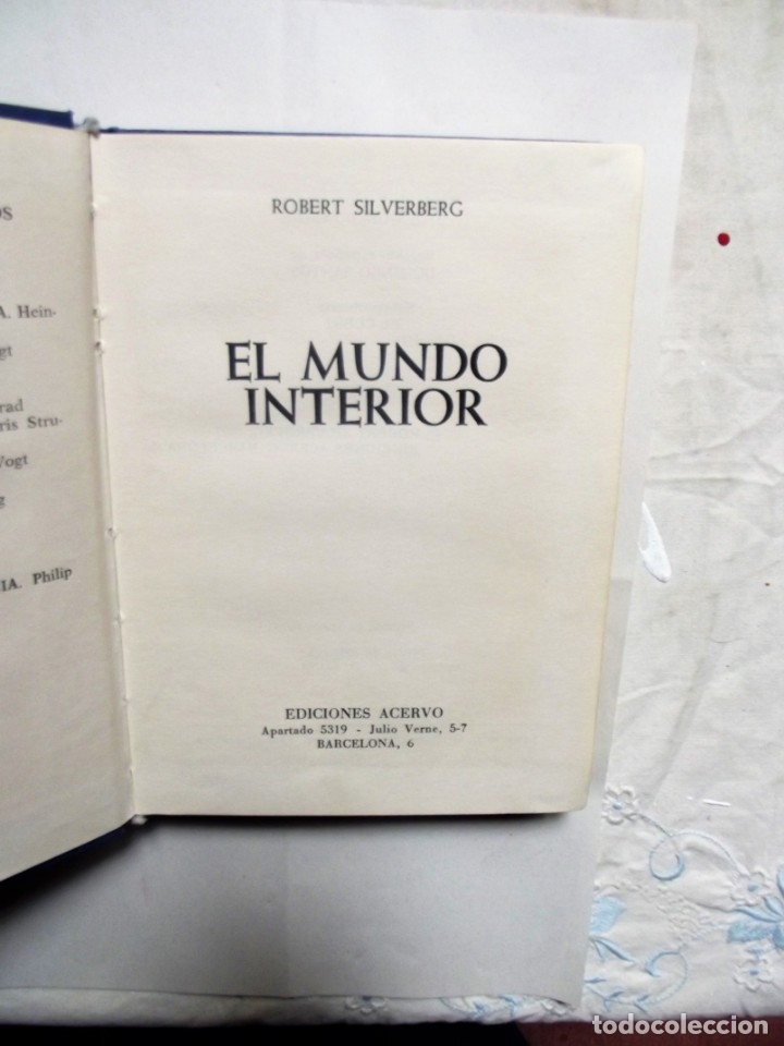 Libros: EL MUNDO INTERIOR POR ROBERT SILVERBERG - Foto 2