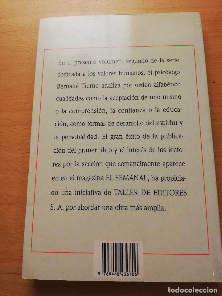 Libros: VALORES HUMANOS. SEGUNDO VOLUMEN (BERNABE TIERNO) - Foto 3