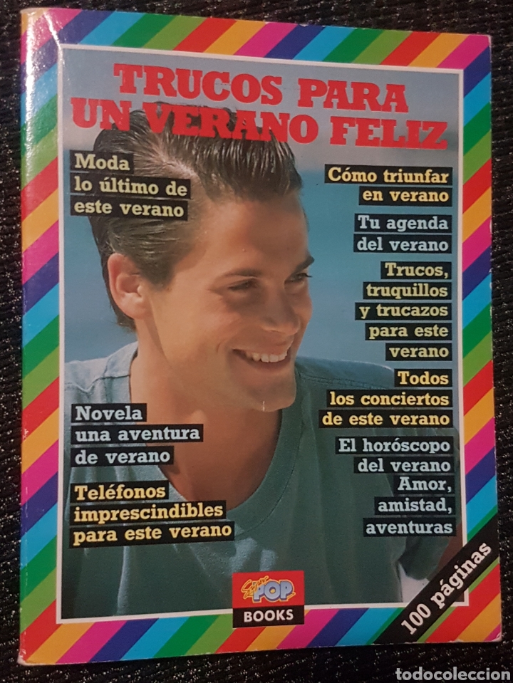 Libros: Libro Super Pop SuperPop con fotos Rob Lowe River Phoenix Big Fun Jason Donovan Madonna Tom Cruise