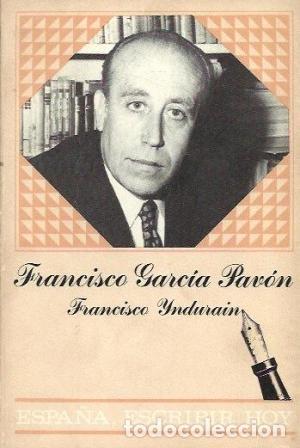 Libros: FRANCISCO GARC&Iacute;A PAV&Oacute;N - Yndurain,Francisco - Foto 1