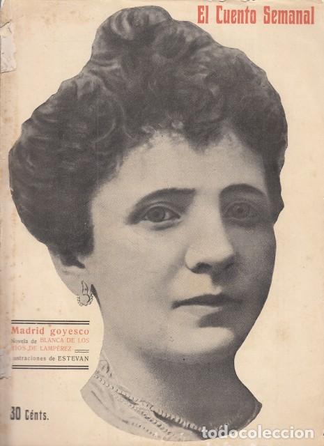 Libri di seconda mano: REVISTA EL CUENTO SEMANAL N&ordm;68. MADRID GOYESCO - DE LOS RIOS DE LAMPEREZ, BLANCA