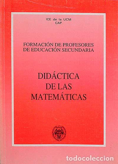 Libros: Did&aacute;ctica de las matem&aacute;ticas - vvaa - Foto 1