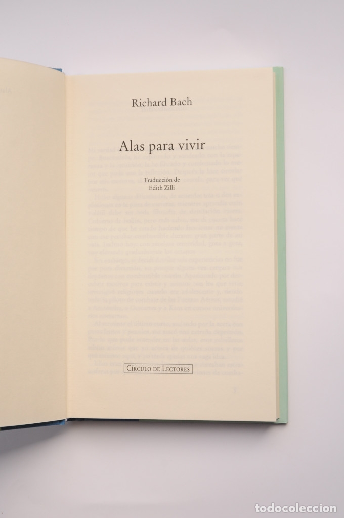 Libros: Alas para vivir - BACH, Richard - Foto 3