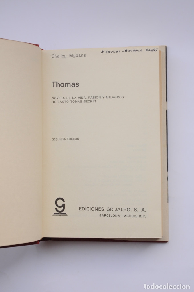 Libros: Thomas - MYDANS, Shelley - Foto 3