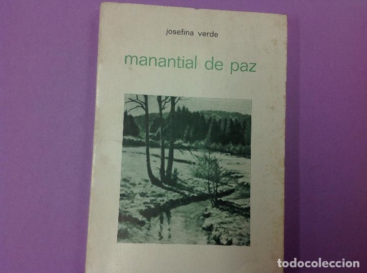 Libros: Manantial de paz. 1971. Josefina verde - Foto 1