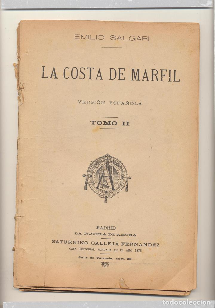 Libros: E. Salgari. La Costa de Marfil Tomo II. - Foto 1