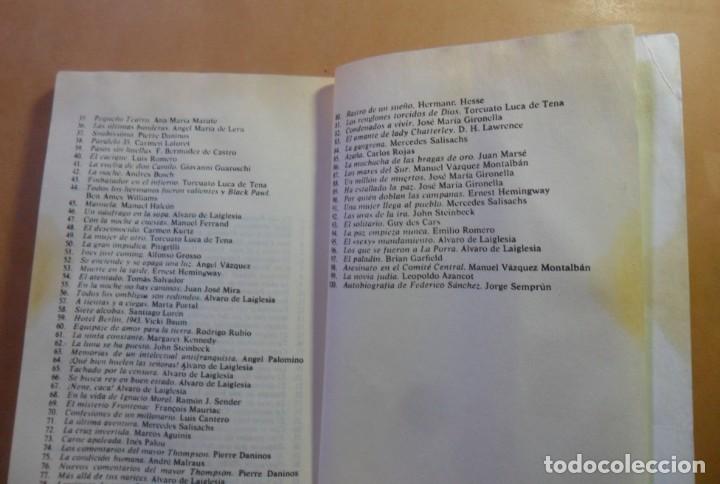 Libros: CON LA NOCHE A CUESTAS - MANUEL FERRAND - PREMIO PLANETA 1968 - - Foto 3