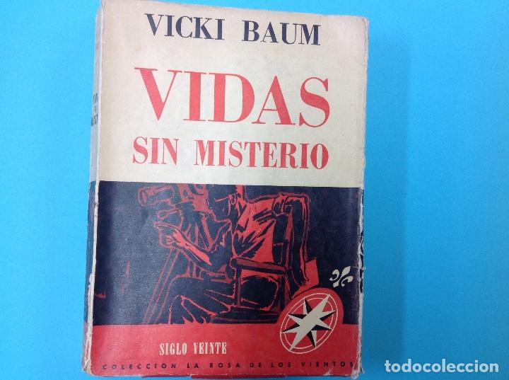 Libros: Vidas sin misterio . Vicki baum - Foto 1