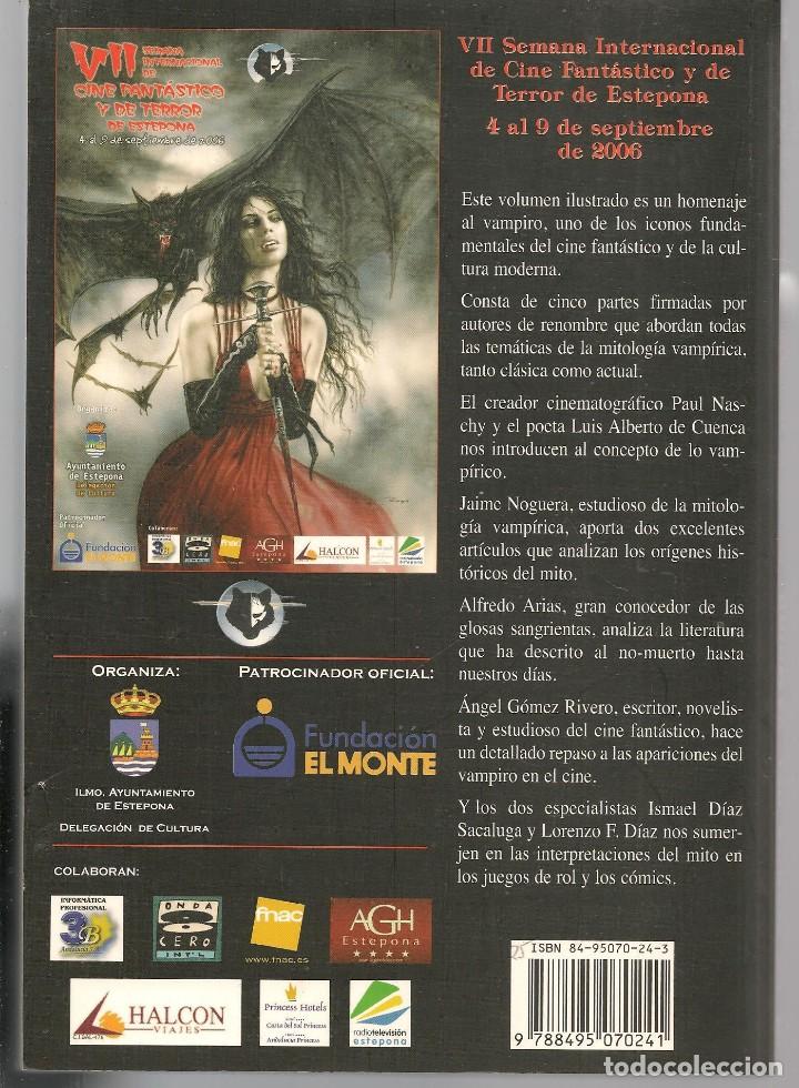 Libros: LA MARCA DEL VAMPIRO. ALBERTO SANTOS, EDITOR.. (RF.MA)&Ntilde;4 - Foto 4