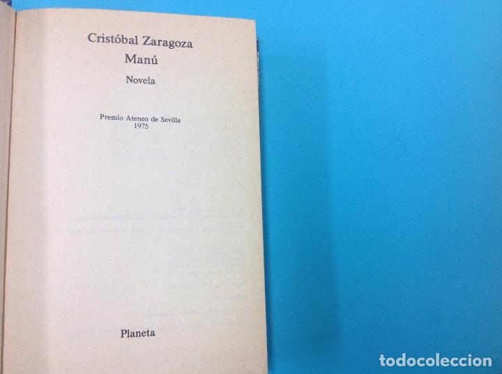 Libros: Man&uacute;. 1975.    Cristonal Zaragoza - Foto 1