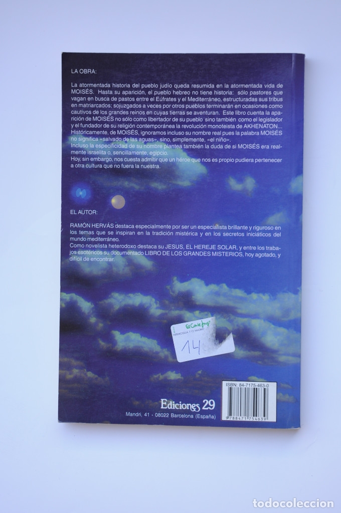 Libros: Mois&eacute;s. El pr&iacute;ncipe de la luz - HERV&Aacute;S MARCO, Ram&oacute;n - Foto 3
