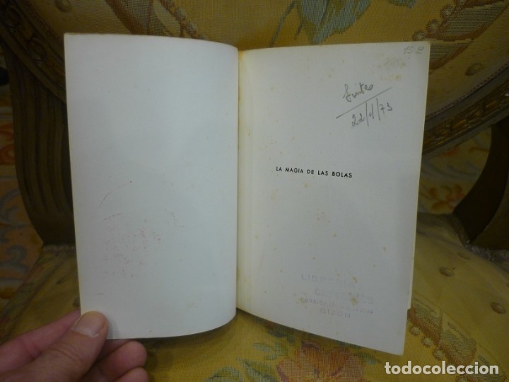 Libros: LA MAGIA DE LAS BOLAS. EDITORIAL SINTES 1.965. ILUSTRADO. - Foto 3