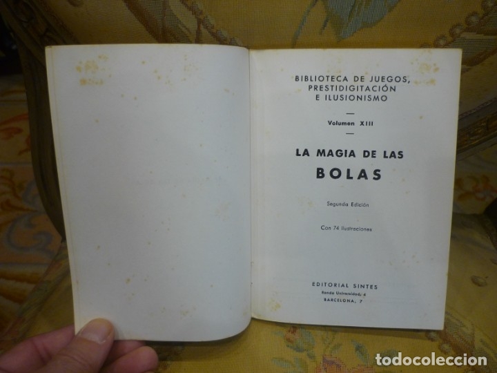 Libros: LA MAGIA DE LAS BOLAS. EDITORIAL SINTES 1.965. ILUSTRADO. - Foto 4