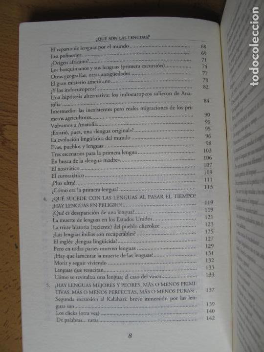 Libros: &iquest; QU&Eacute; SON LAS LENGUAS ? .- ENRIQUE BERN&Aacute;RDEZ. - ALIANZA EDITORIAL. - Foto 4