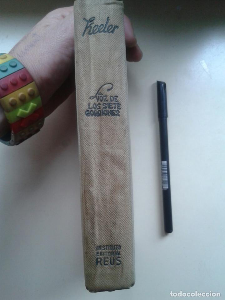 Libros: LA VOZ DE LOS SIETE GORRIONES. HARRY STEPHEN KEELER - Foto 2