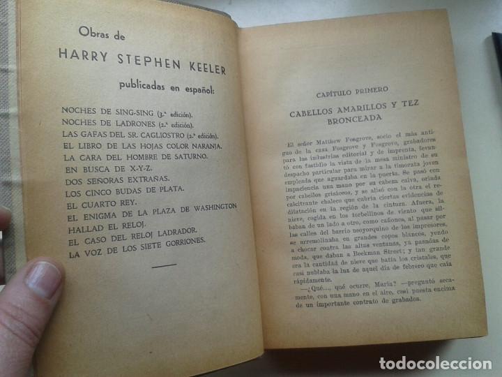Libros: LA VOZ DE LOS SIETE GORRIONES. HARRY STEPHEN KEELER - Foto 5