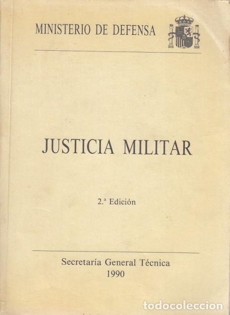 Libros: Justicia Militar - Ministerio de Defensa - Foto 1