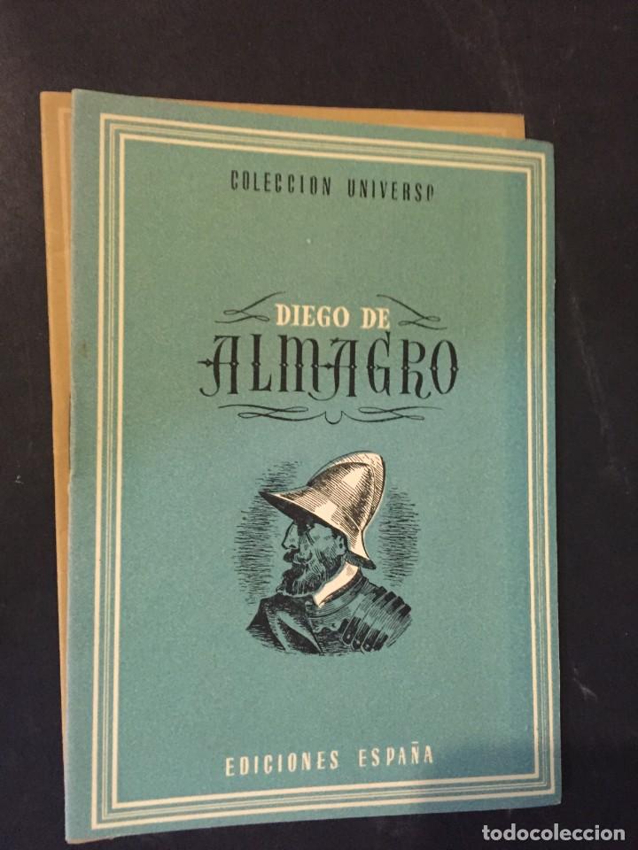 Libros: COLECCION UNIVERSO EDICIONES ESPA&Ntilde;A DIEGO DE ALMAGRO - Foto 1