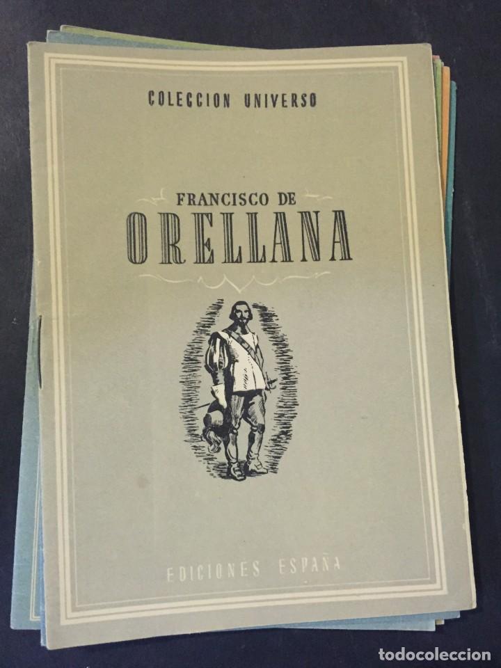 Libros: COLECCION UNIVERSO EDICIONES ESPA&Ntilde;A FRANCISCO DE ORELLANA - Foto 1