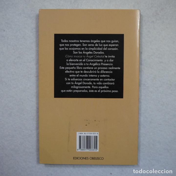 Libros: C&Oacute;MO INVOCAR TU ANGEL CELESTIAL - SOLARA - EDICIONES OBELISCO - 2000 - Foto 2