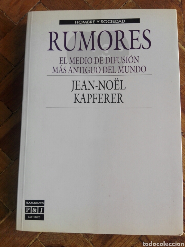Libros: Libro Rumores de Jean-No&euml;l Kapferer - Foto 1