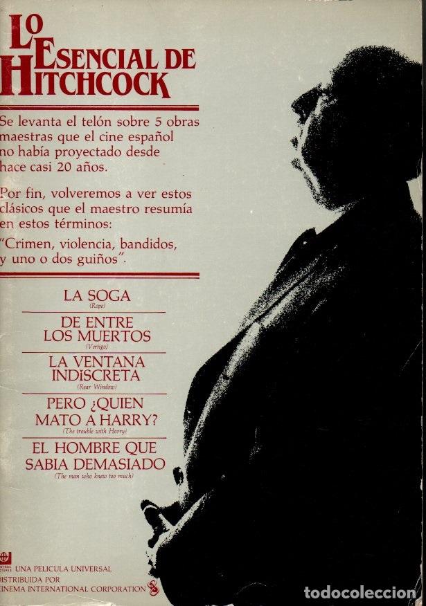 Libri di seconda mano: LO ESENCIAL DE HITCHCOCK. - AA. VV.