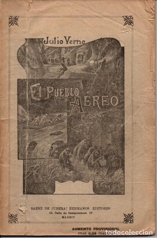Libros: EL PUEBLO AEREO. - VERNE, Julio. - Foto 1