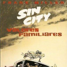 Libros: SIN CITY. VALORES FAMILIARES (FRANK MILLER) E.C.: 9. Lote 162054417