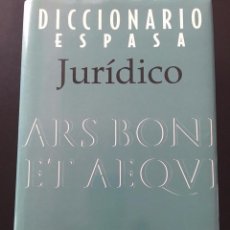 Libros: DICCIONARIO JURÍDICO ESPASA. Lote 162093793