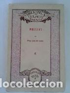 Libros: Poes&iacute;as - Fray Luis de Le&oacute;n - Foto 1