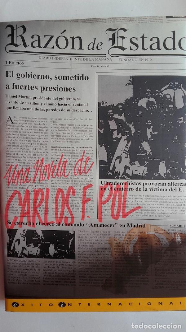 Libros: Raz&oacute;n de estado - Carlos Fern&aacute;ndez Pol - Foto 1
