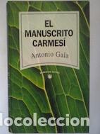 Libros: El manuscrito carmes&iacute; - Antonio Gala - Foto 1
