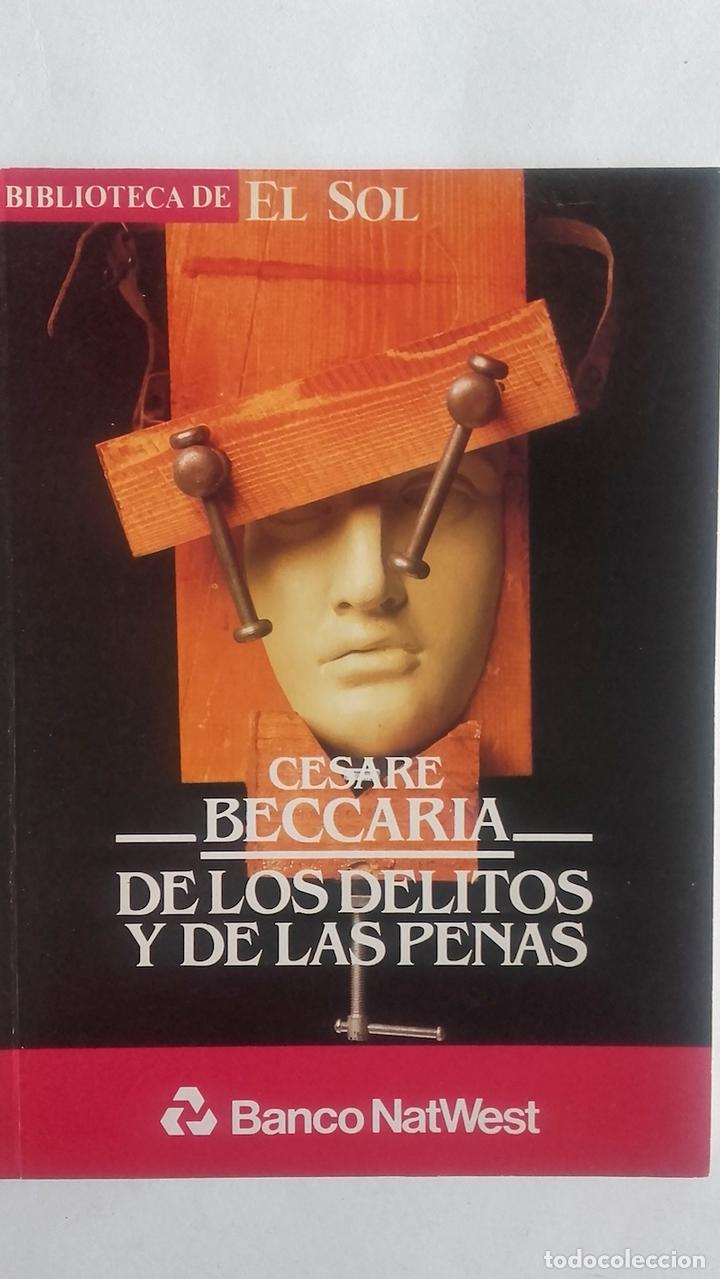 Libros: De los delitos y de las penas - Cesare Beccaria - Foto 1