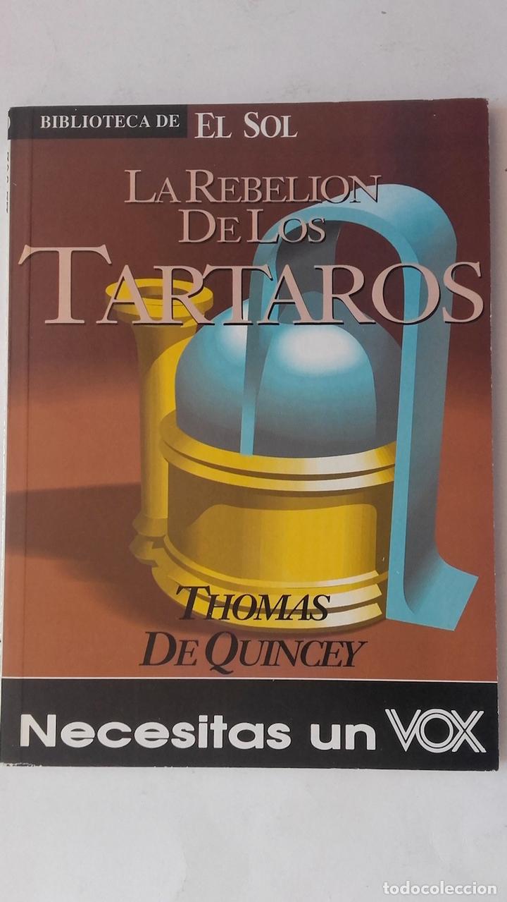 Libros: La rebeli&oacute;n de los t&aacute;rtaros - Thomas De Quincey - Foto 1