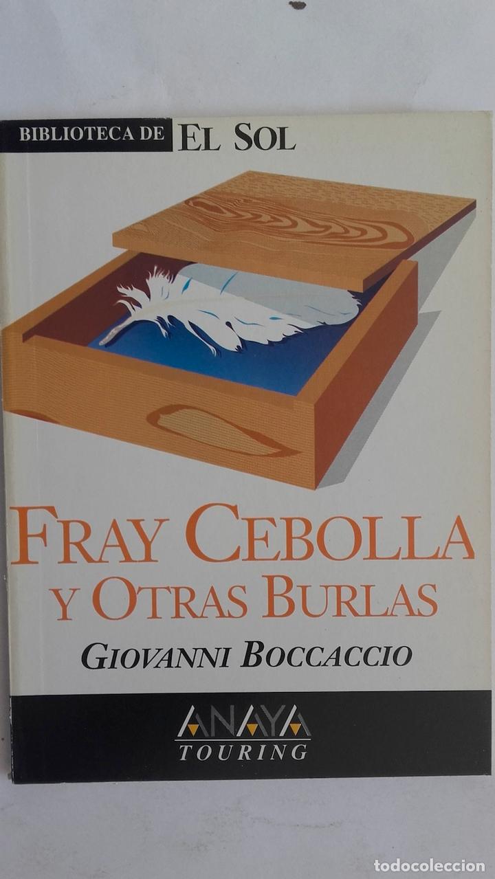 Libros: Fray Cebolla y otras burlas - Giovanni Boccaccio - Foto 1