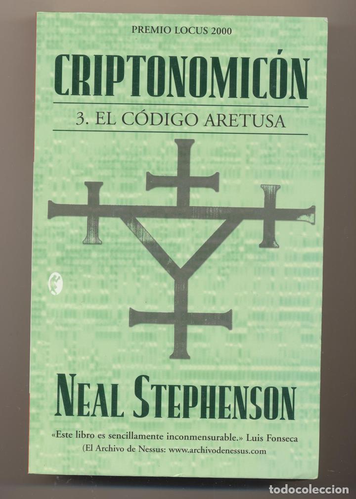 Libros: Neal Stephenson. Criptonomicon. 1&ordf; Edici&oacute;n B 2004. SIN USAR - Foto 1