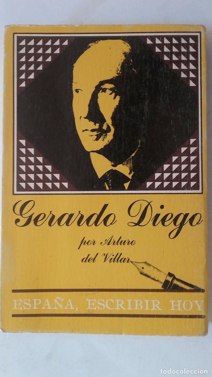 Libros: Gerardo Diego - Arturo del Villar - Foto 1