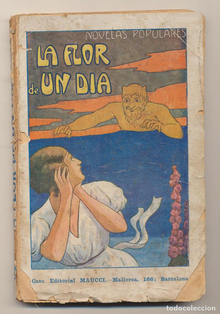 Libros: &Aacute;lvaro Carrillo. La Flor de un d&iacute;a. Editorial Maucci 1906 - Foto 1