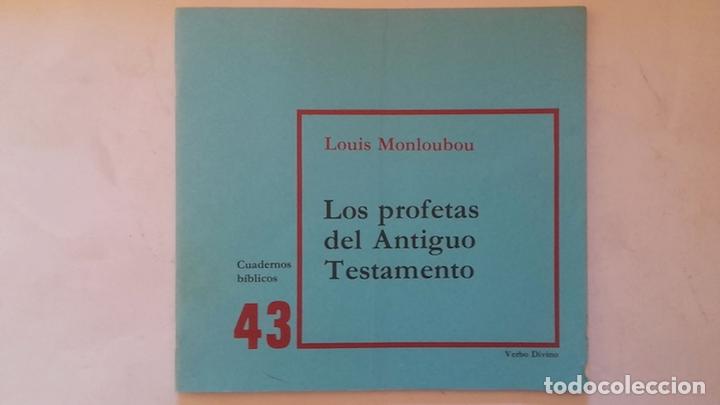 Libros: Los profetas del Antiguo Testamento - Louis Monloubou - Foto 1