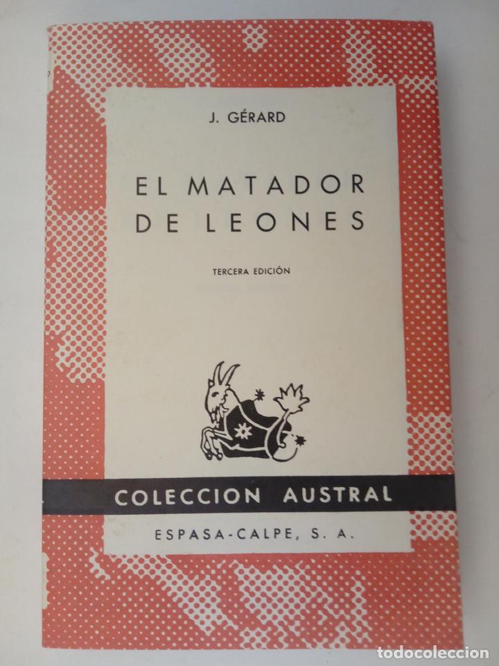 Libros: El matador de leones - J. G&eacute;rard - Foto 1