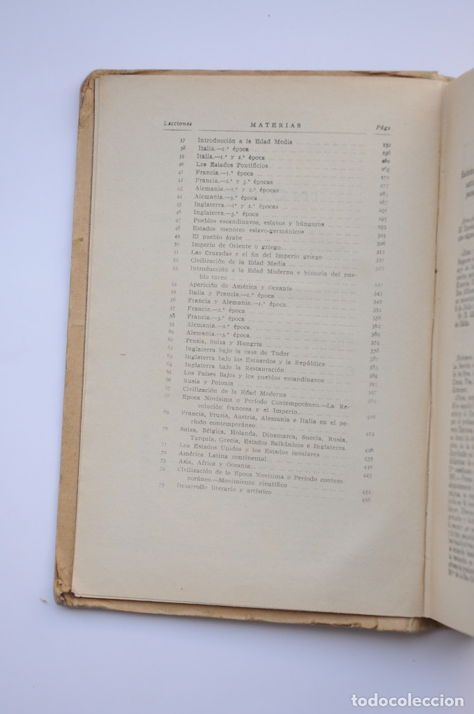 Libros: Compendio de historia universal - MORENO ESPINOSA, Alfonso - Foto 4