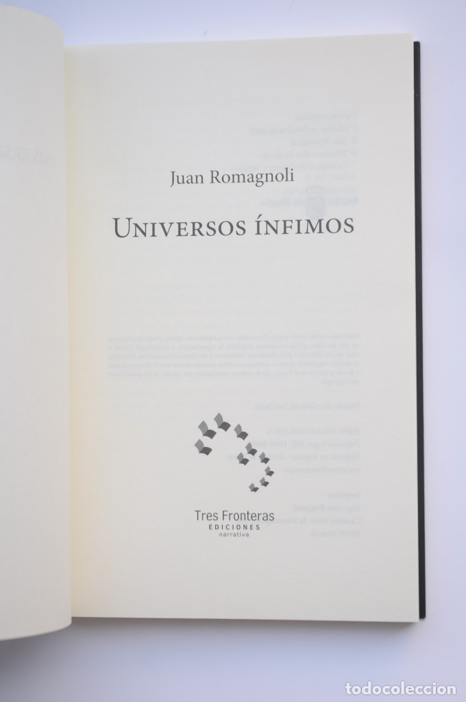 Libros: Universos &iacute;nfimos - ROMAGNOLI, Juan - Foto 2