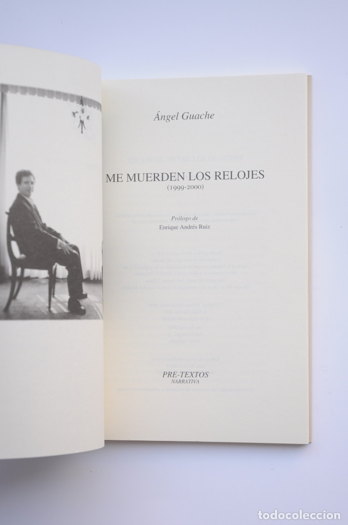 Libros: Me muerden los relojes (1999-2000) - GUACHE, &Aacute;ngel - Foto 2