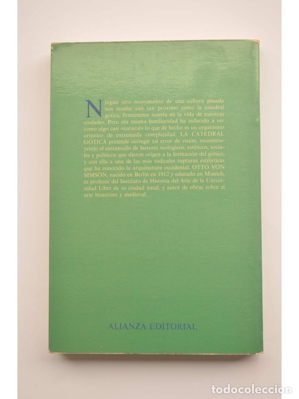 Libros: La Catedral G&oacute;tica - SIMSON, Otto von - Foto 6