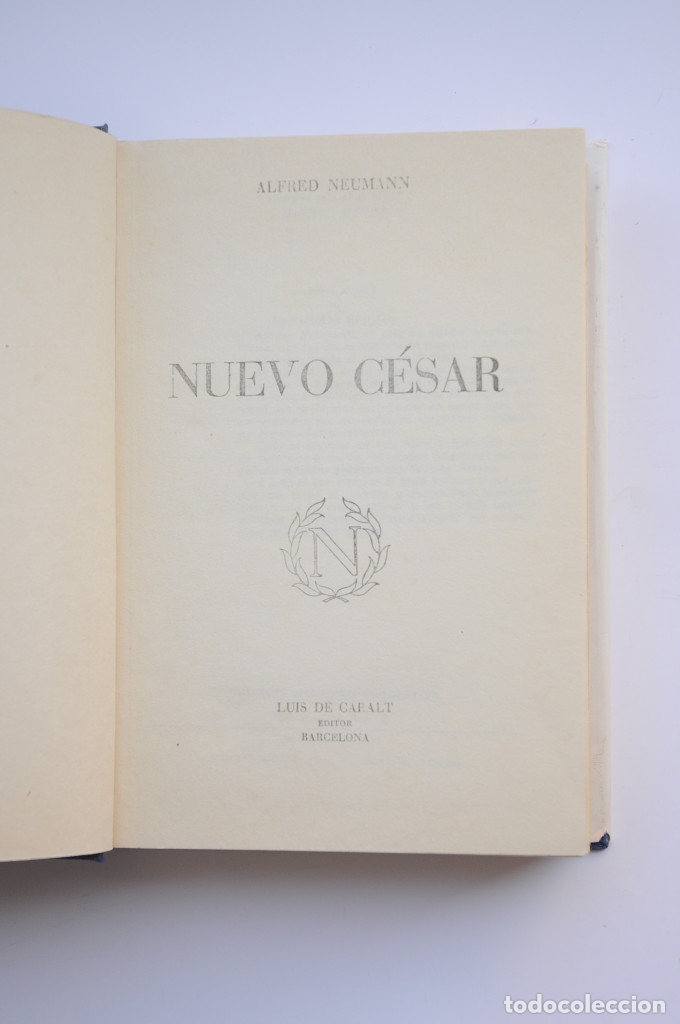 Libros: Nuevo C&eacute;sar - NEWMAN, Alfred - Foto 3