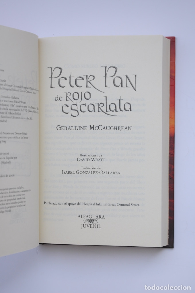 Libros: Peter Pan de rojo escarlata - McCAUGHREAN, Geraldine - Foto 2