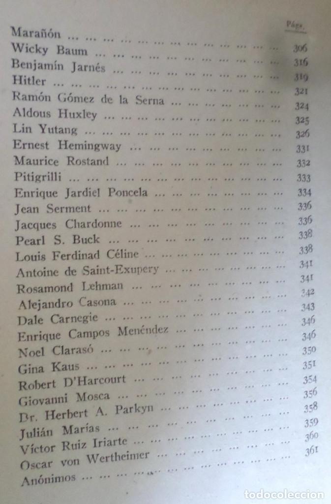 Libros: CITAS -- Ed. la osa menor -- Primera edici&oacute;n 1949 - Foto 6
