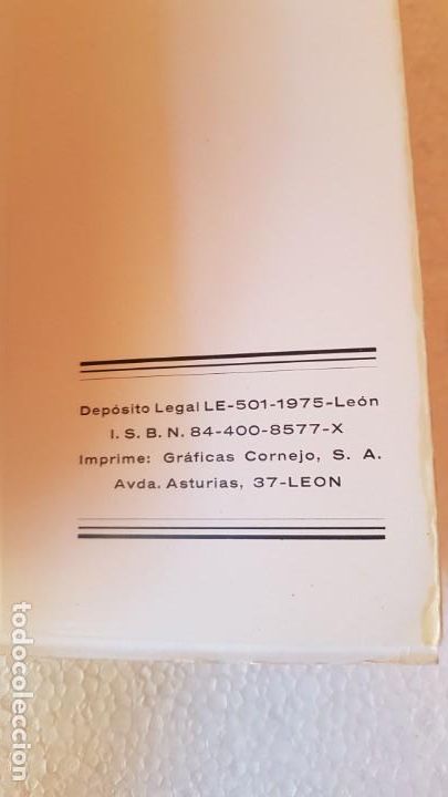 Libros: HABLANDO DE LEON SIN IRA. CHENCHO. LE&Oacute;N. 1975 - Foto 2