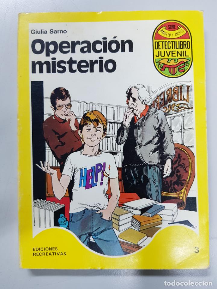 Libros: Operaci&oacute;n misterio. Detectilibro Juvenil / Giulia Sarno - Foto 1