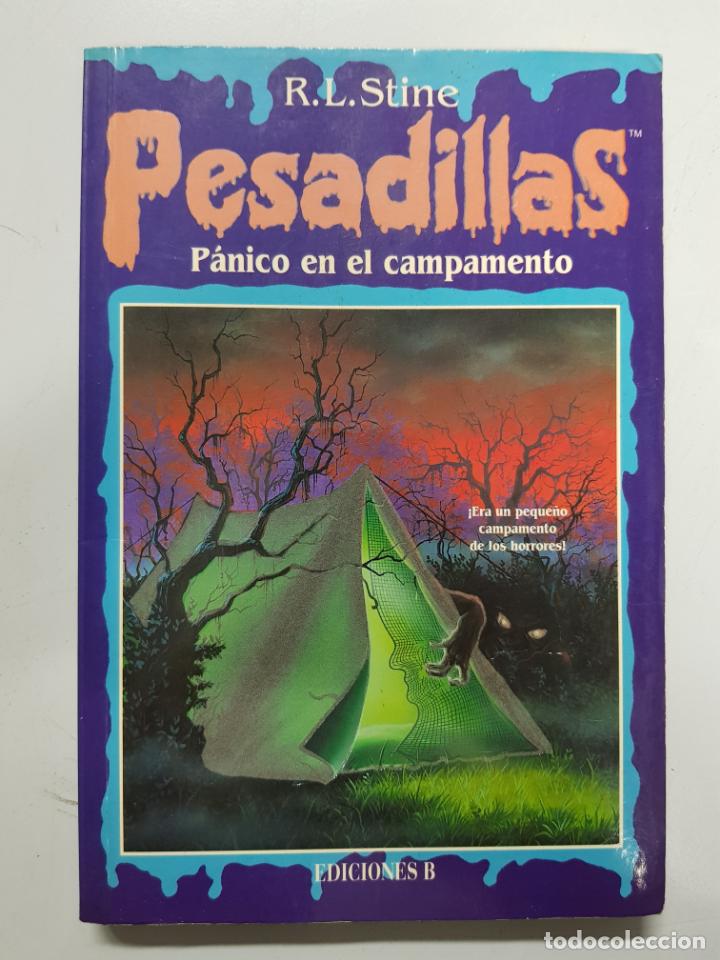 Libros: P&aacute;nico en el campamento. Pesadillas / R.L. Stine - Foto 1